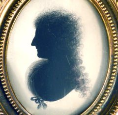 Portrait Silhouette Profile of Mrs. Graydon, Attributed to John Thomason