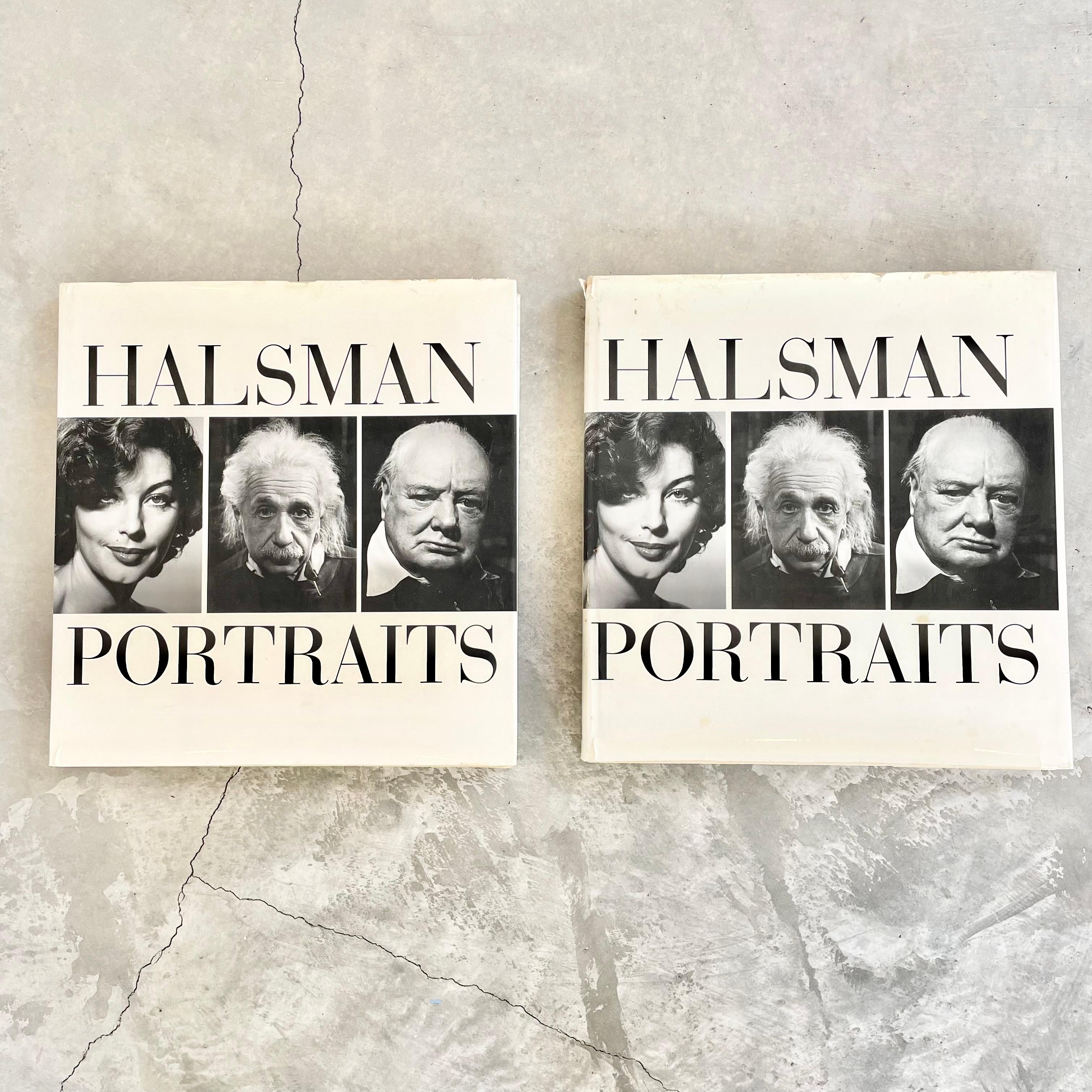 Paper Portraits by Halsman Hardcover Book, 1983 For Sale