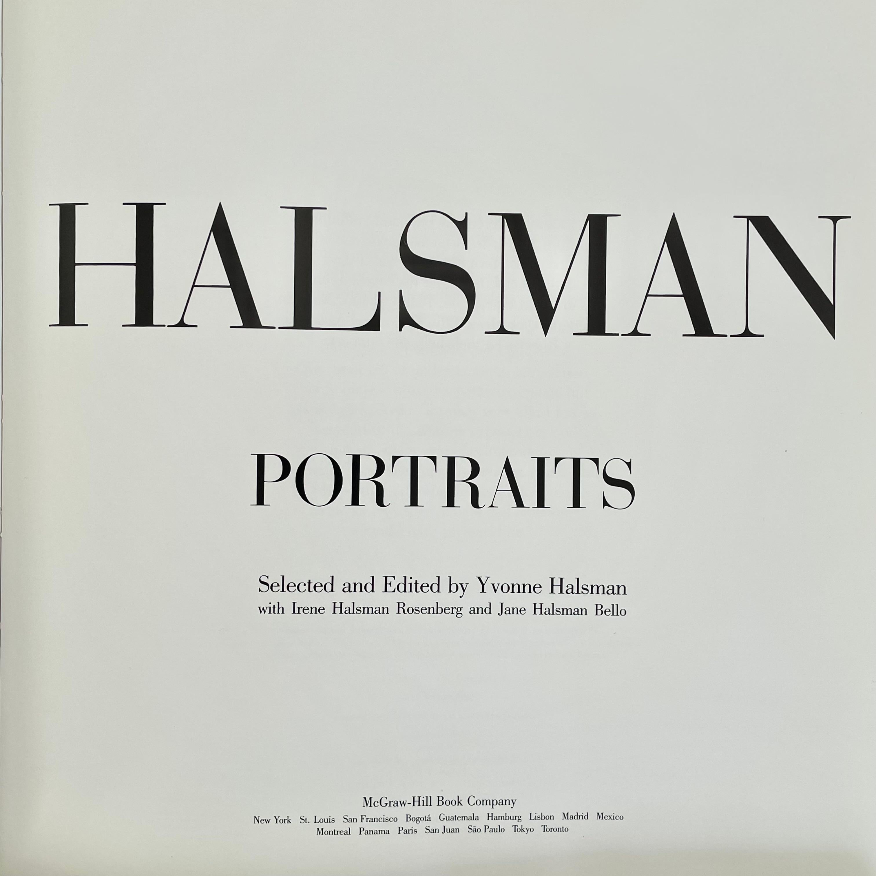 Portraits by Halsman Hardcover Book 7