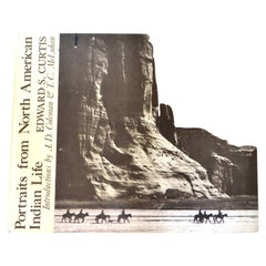 Portraits from North American Indian Life (livre à couverture rigide) E. Curtis, Pub. 1972