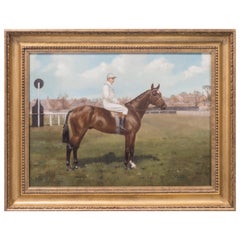 Portraits of a Jockeys and Racehorse