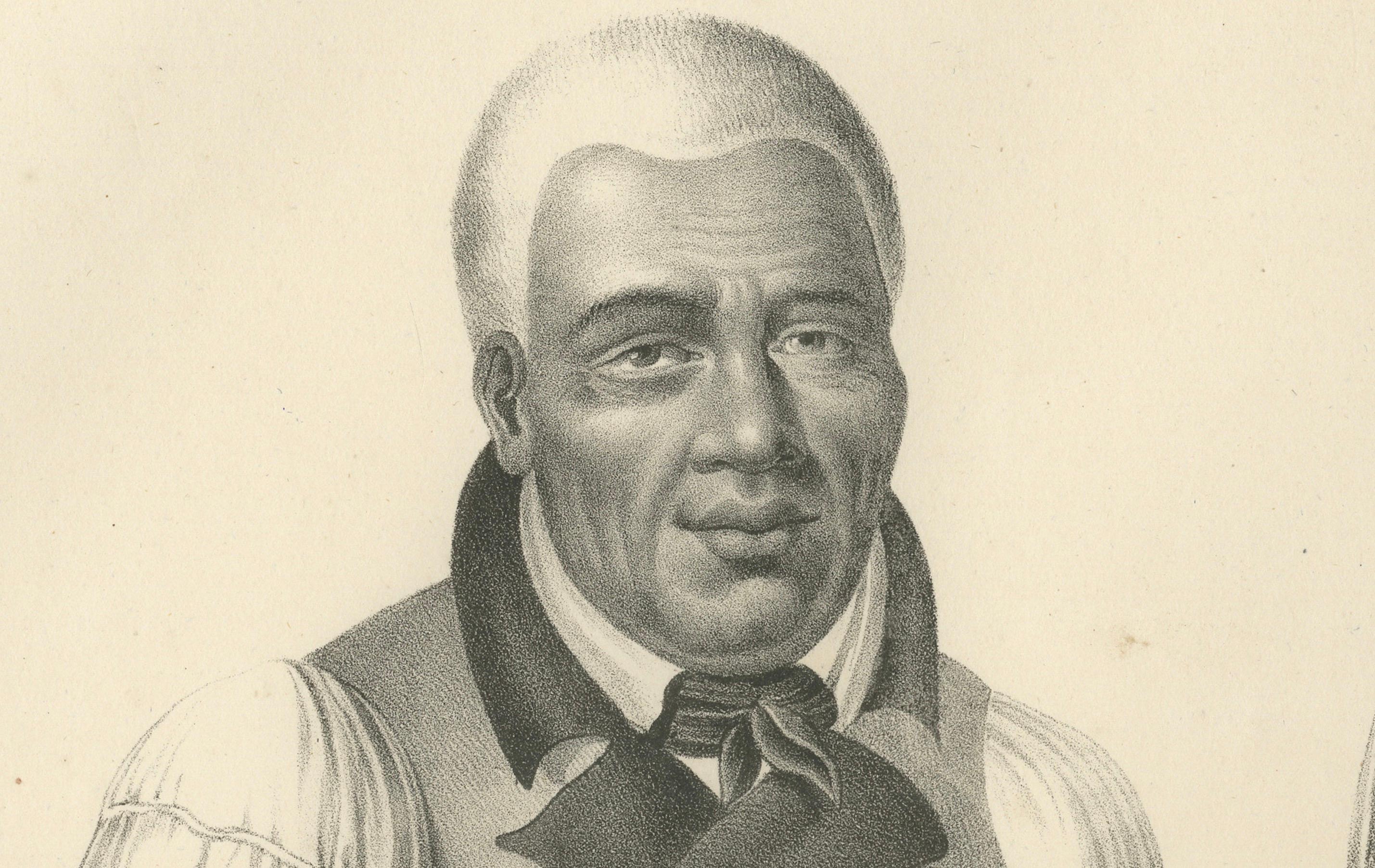 Portraits of Tammeamea I of Hawaii and Naba Leba of Solor by Brodtmann, 1836 For Sale 1