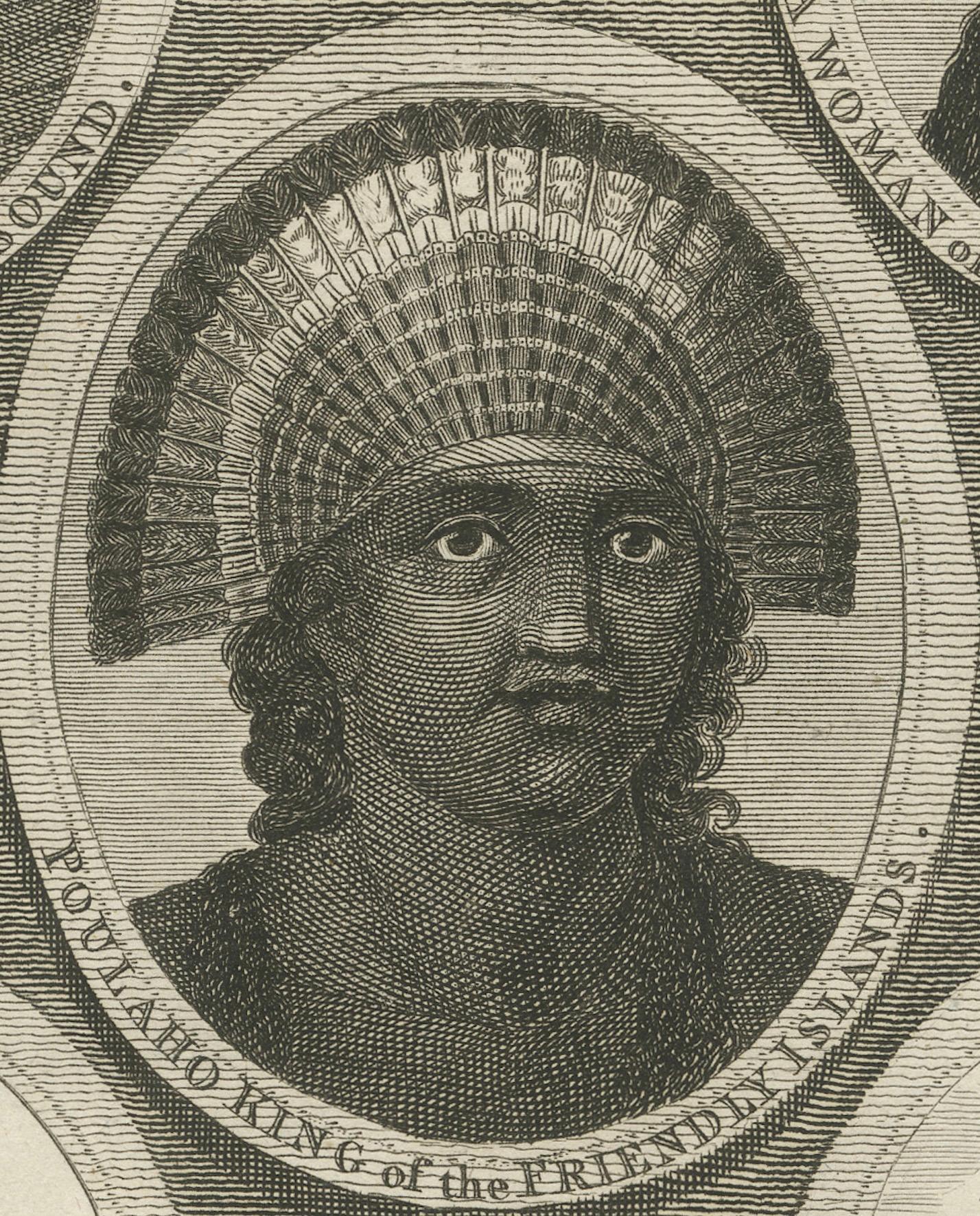 Late 18th Century Portraits of the World: Engraved Illustrations for Payne's Universal Geography For Sale