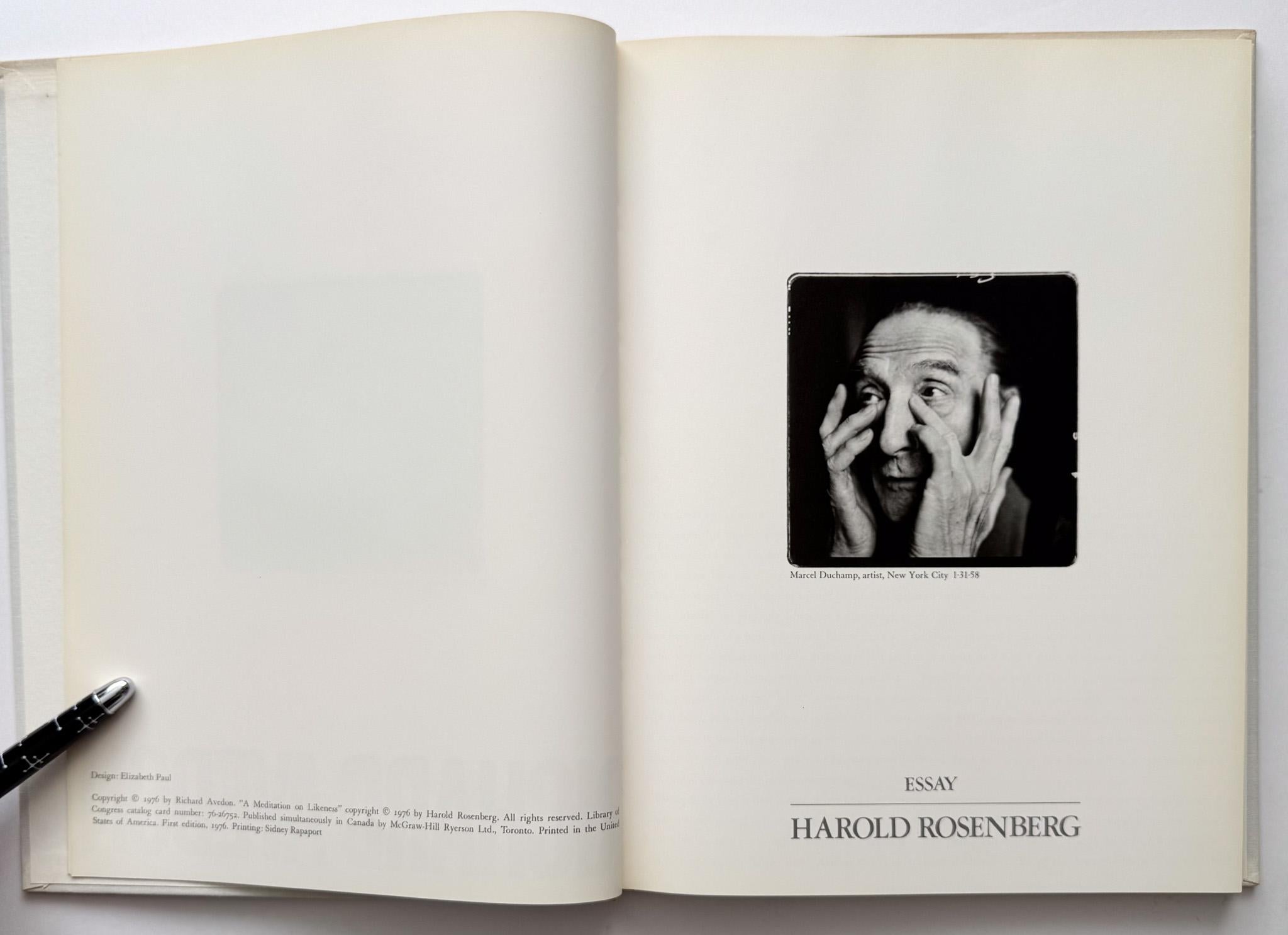 Retratos (Firmados por Avedon) finales del siglo XX en venta