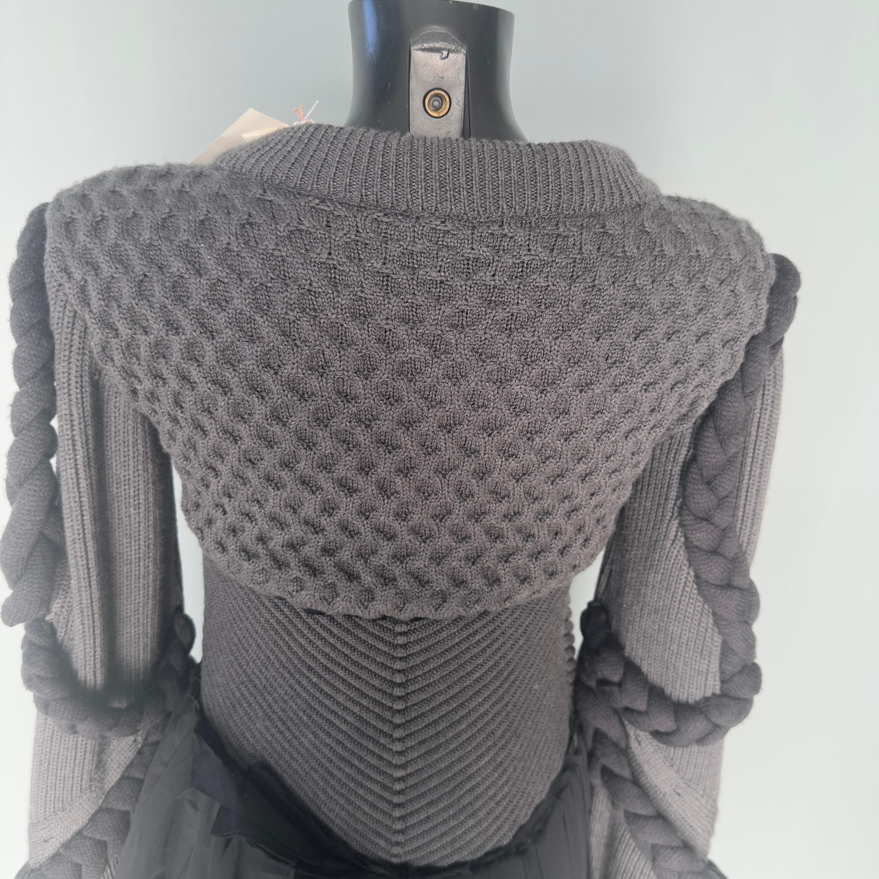 Ports 1961 prototype dress-shirt in wool and pleated fabric, Italy 2020 For Sale 6