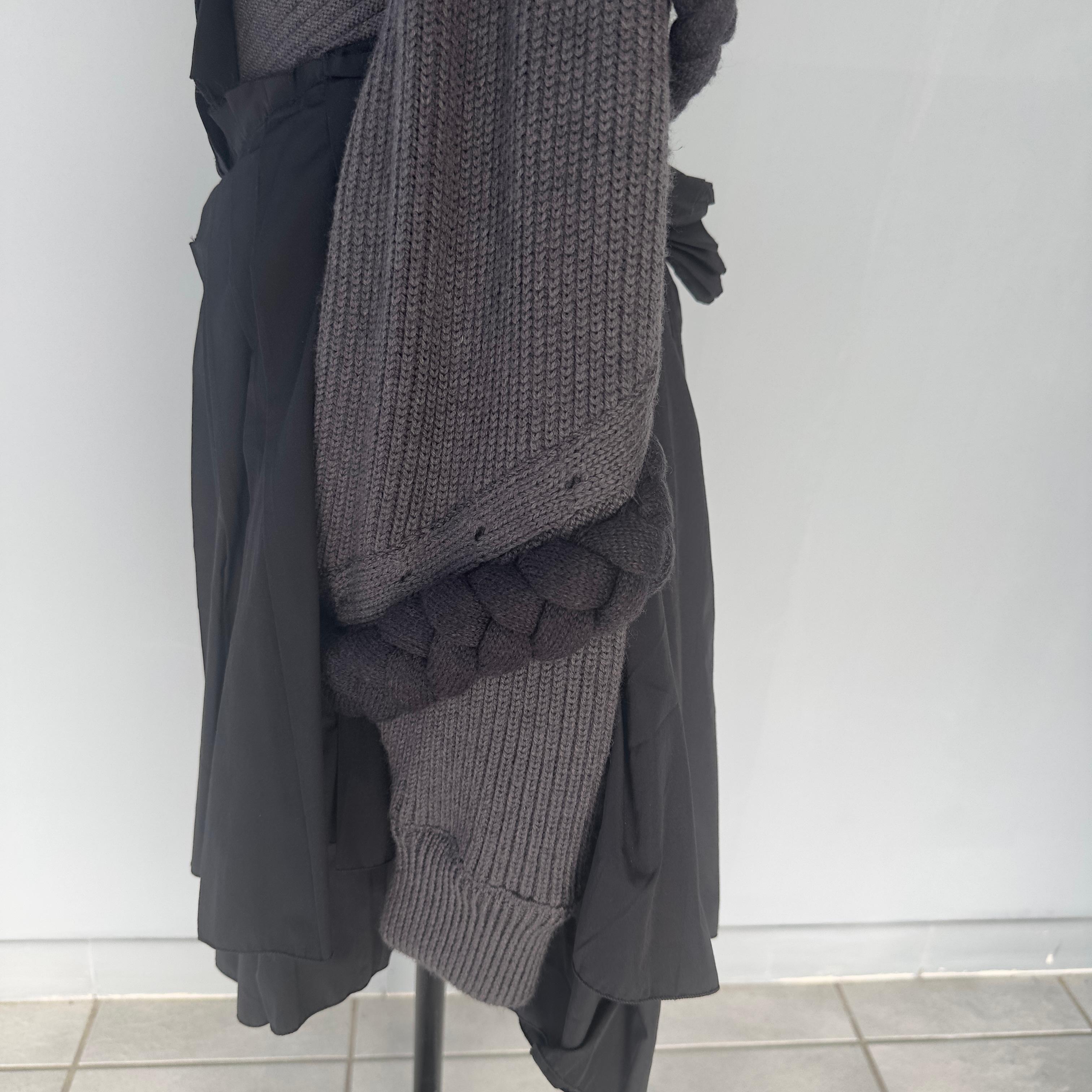 Ports 1961 prototype dress-shirt in wool and pleated fabric, Italy 2020 For Sale 2