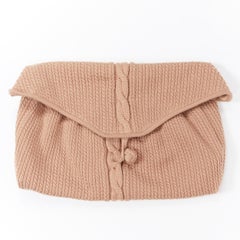 PORTS 1961 merino wool knitted camisole wrap caridgan trouser travel pouch set