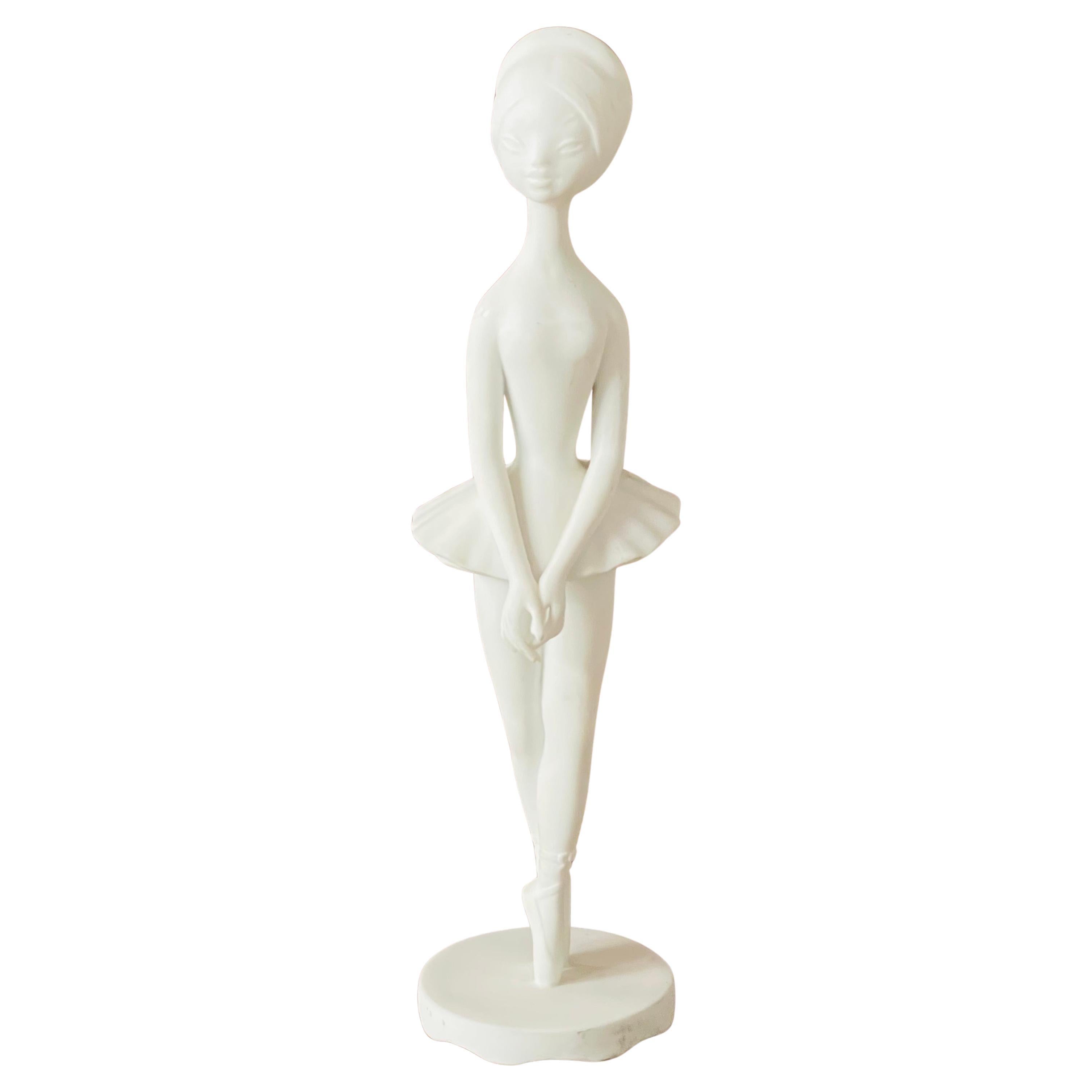 Portugal Parianische Porzellan-Ballerina-Skulptur aus Portugal