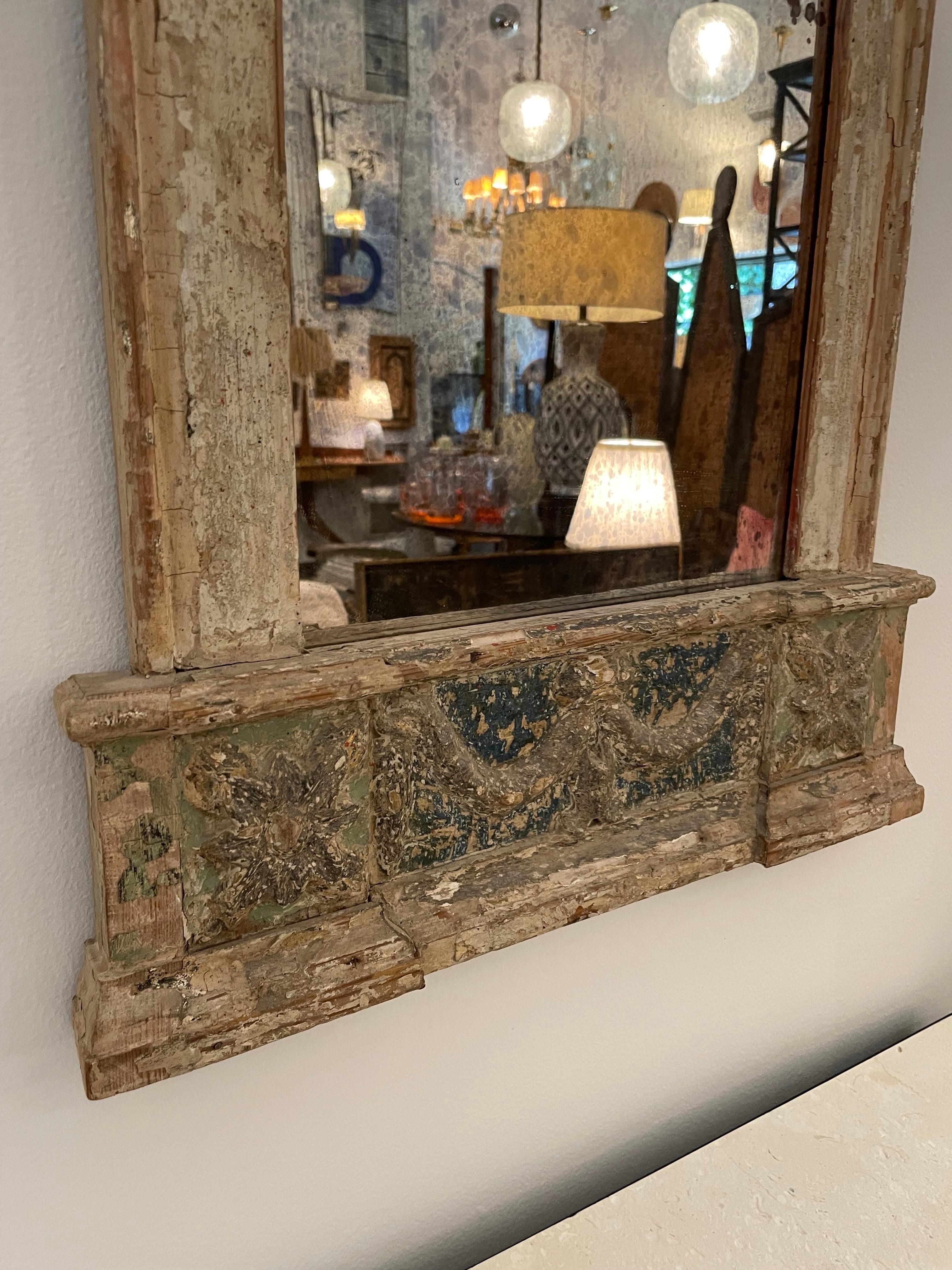 18th Century and Earlier Portuguese 17th C Pier Mirror, Two Available For Sale