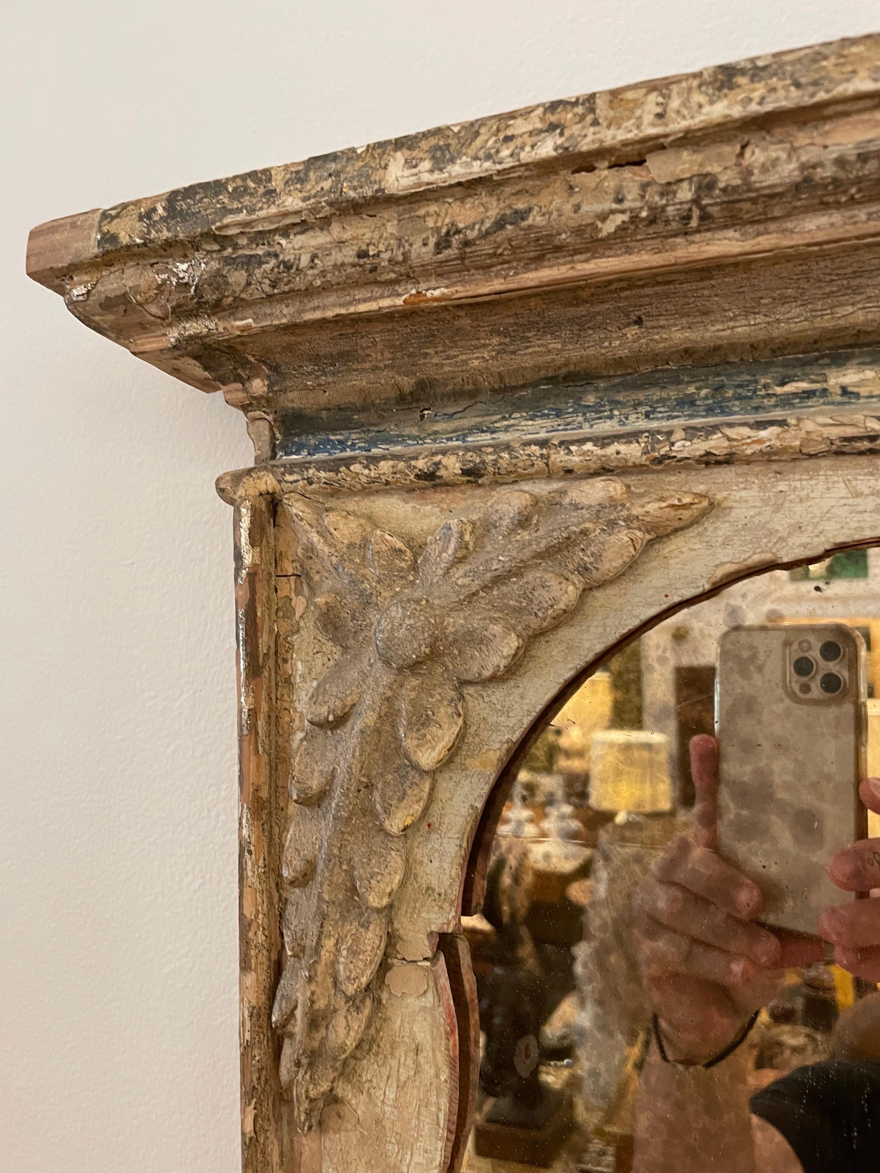 Portuguese 17th C Pier Mirror, Two Available For Sale 1