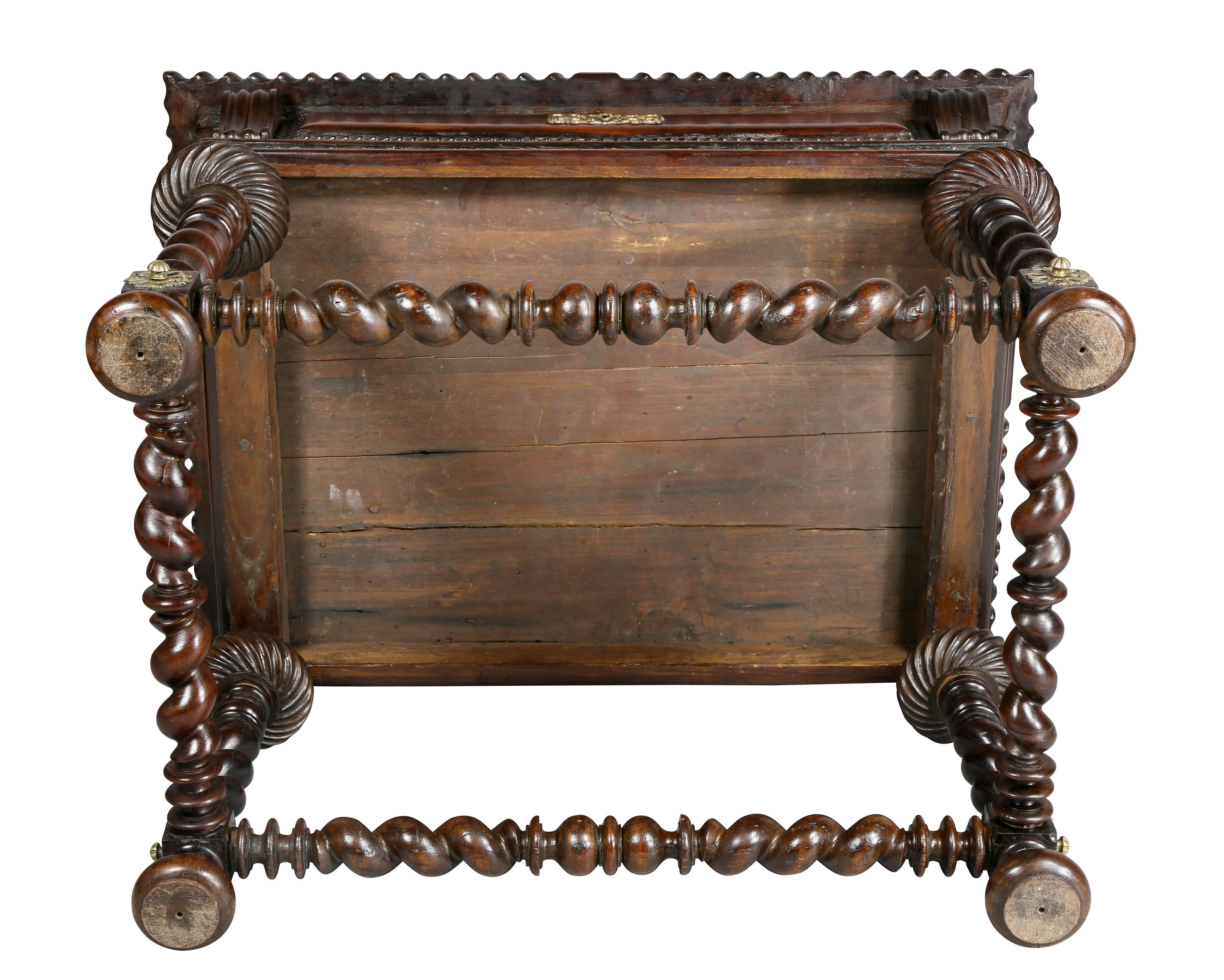 Portuguese Colonial Rosewood Table 8