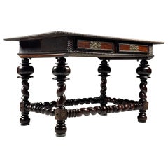 Tavolo portoghese del XVIII secolo