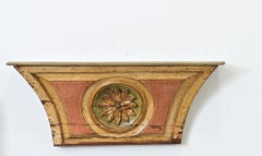 Portuguese 18th Century Painted and Gilt Wall Console