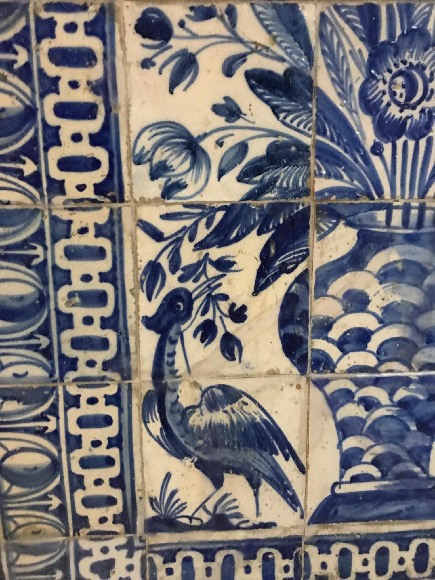 Portuguese 18th Century Tile Panel 