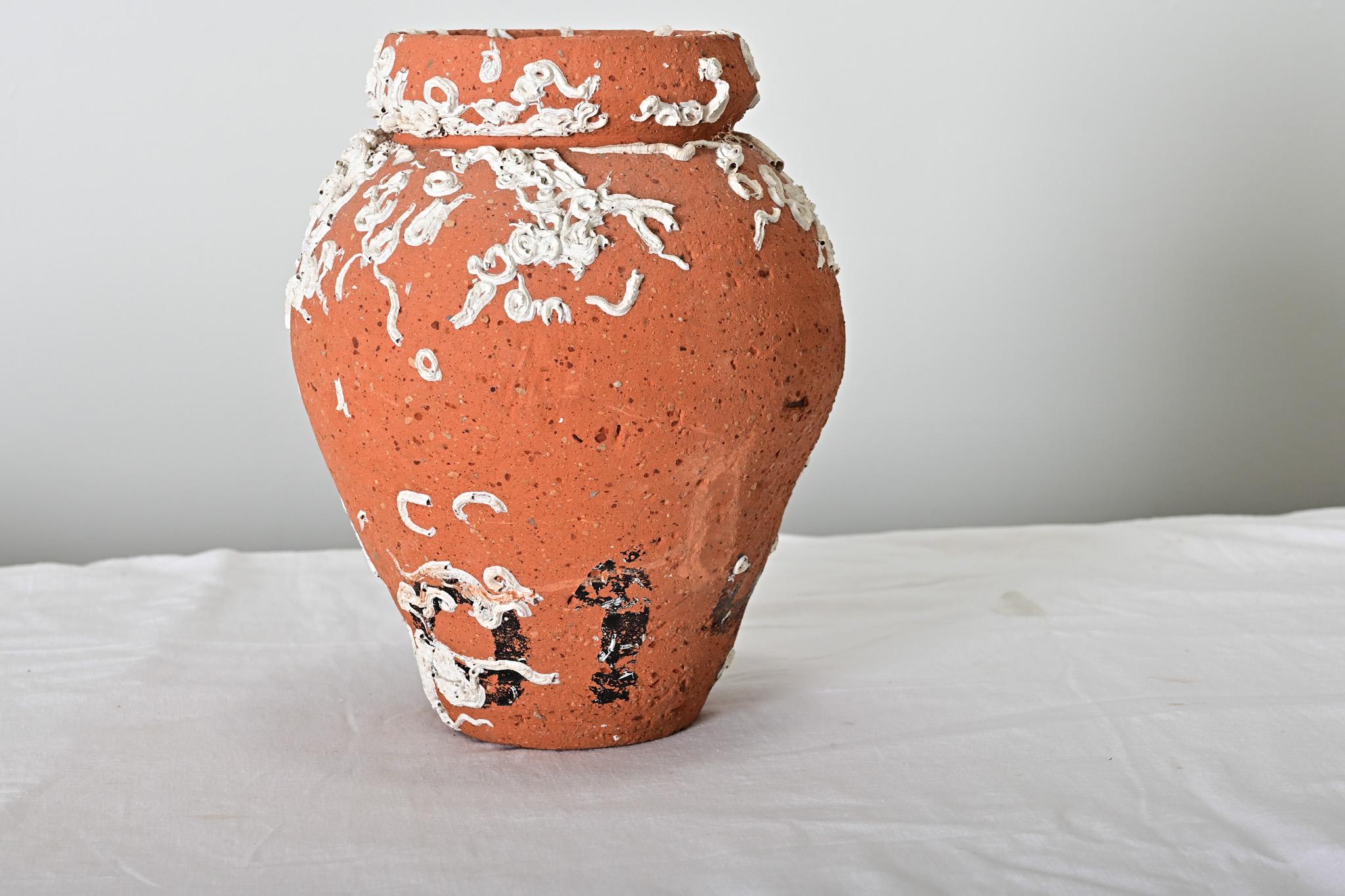 Portuguese 19th Century Terracotta Octopus Trap In Good Condition In Baton Rouge, LA