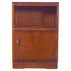 Portuguese Antique Bedside Table with a Door