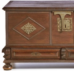 Portuguese Ark 17th Century Palisander Wood