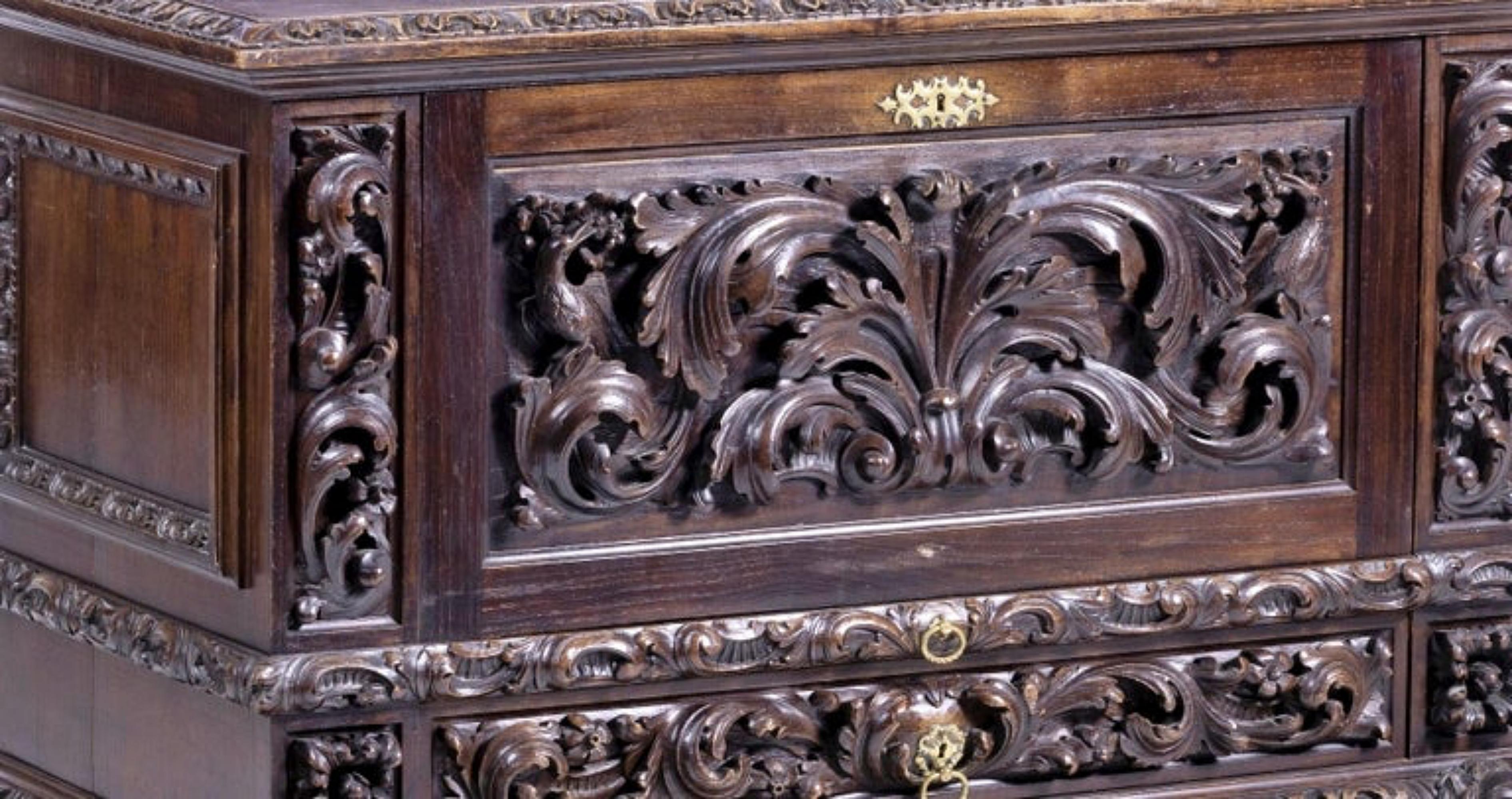 Hand-Crafted Portuguese Ark / Credenza of the 19th Century