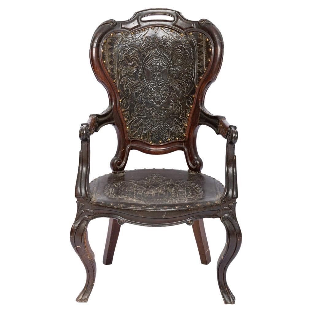 19th c. Syrian armchair For Sale at 1stDibs