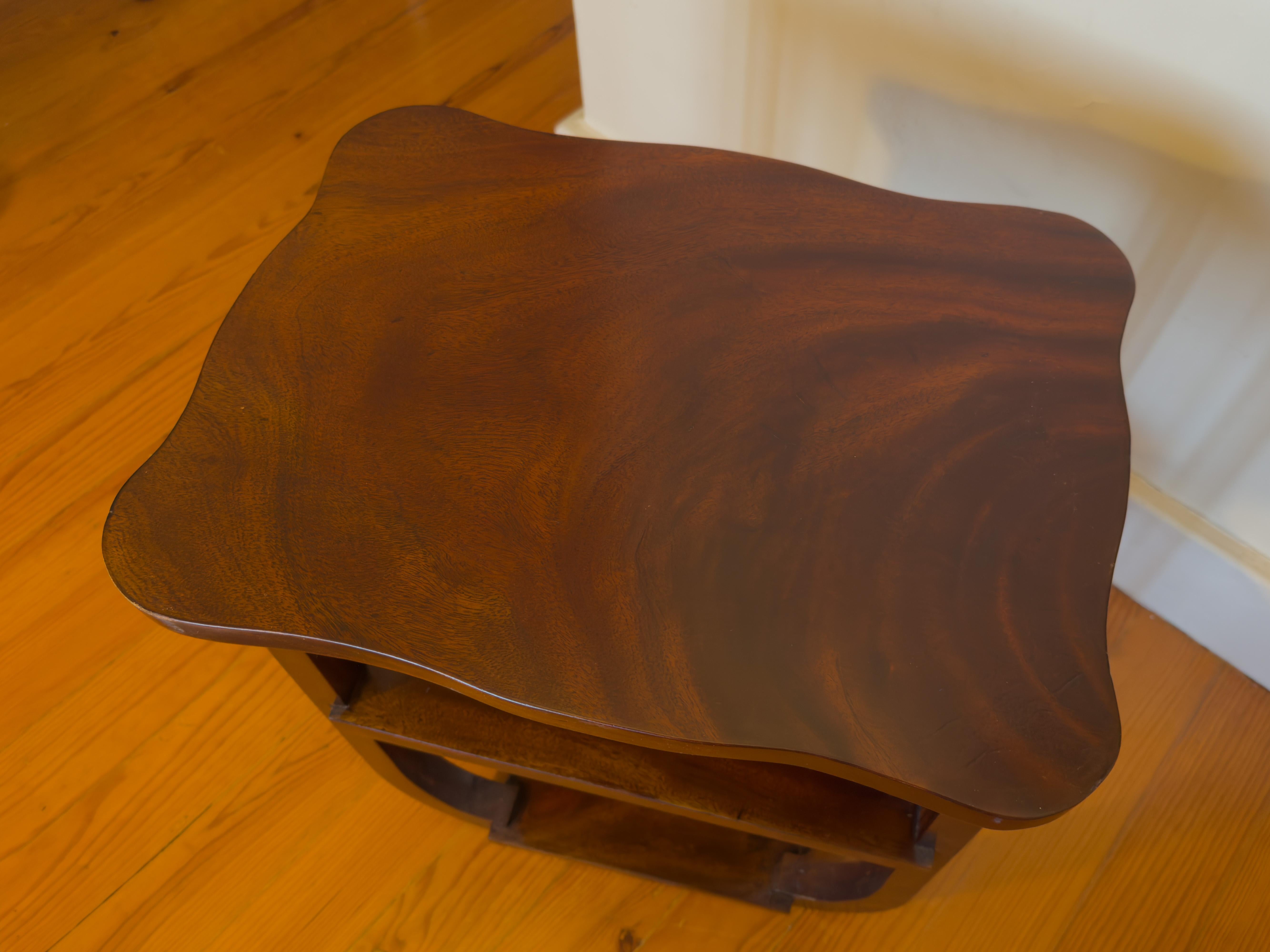 Portuguese Art Deco Side Table, 20th Century For Sale 1