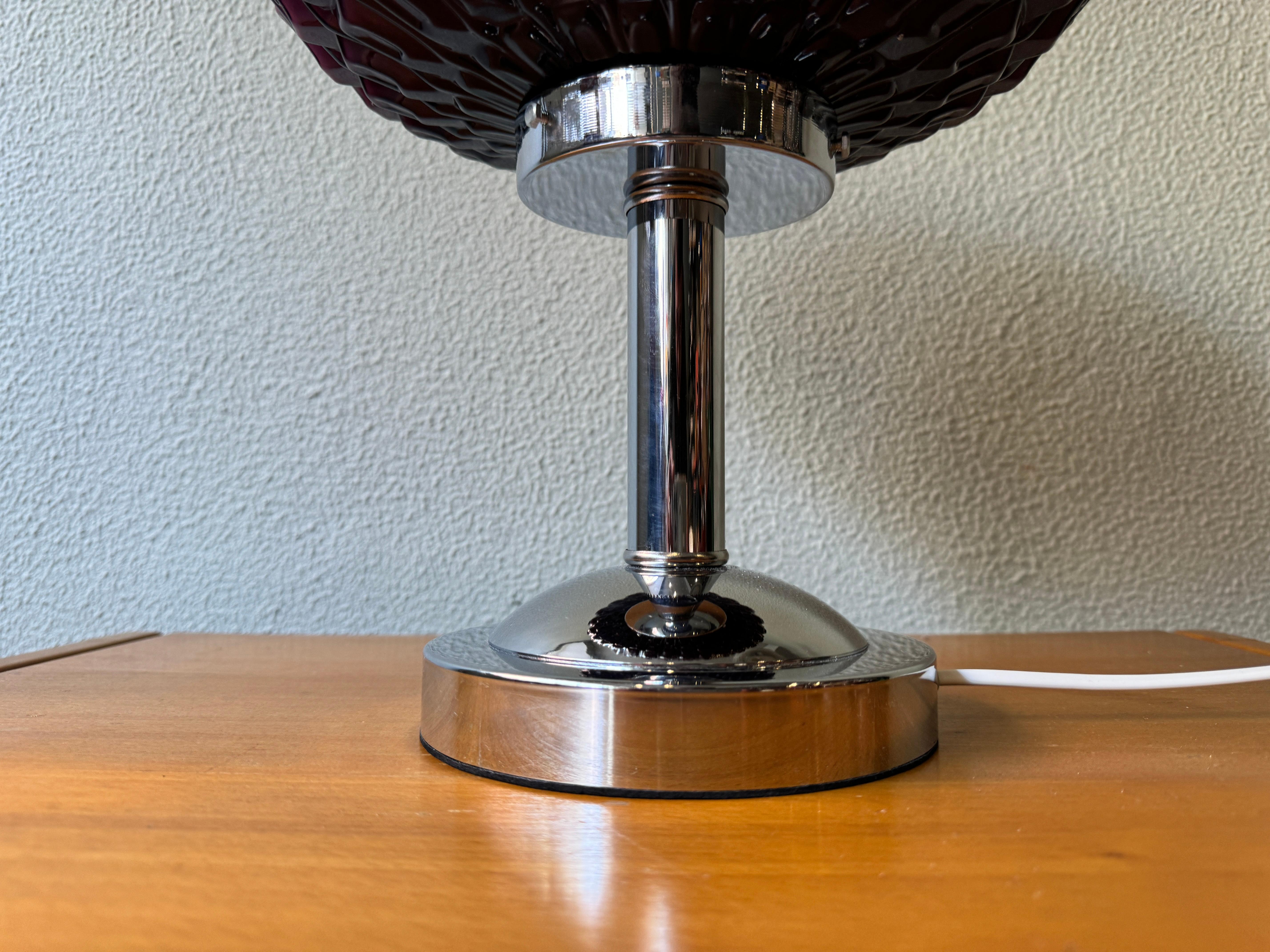 Portuguese Art Deco Table Lamp, 1940's For Sale 8