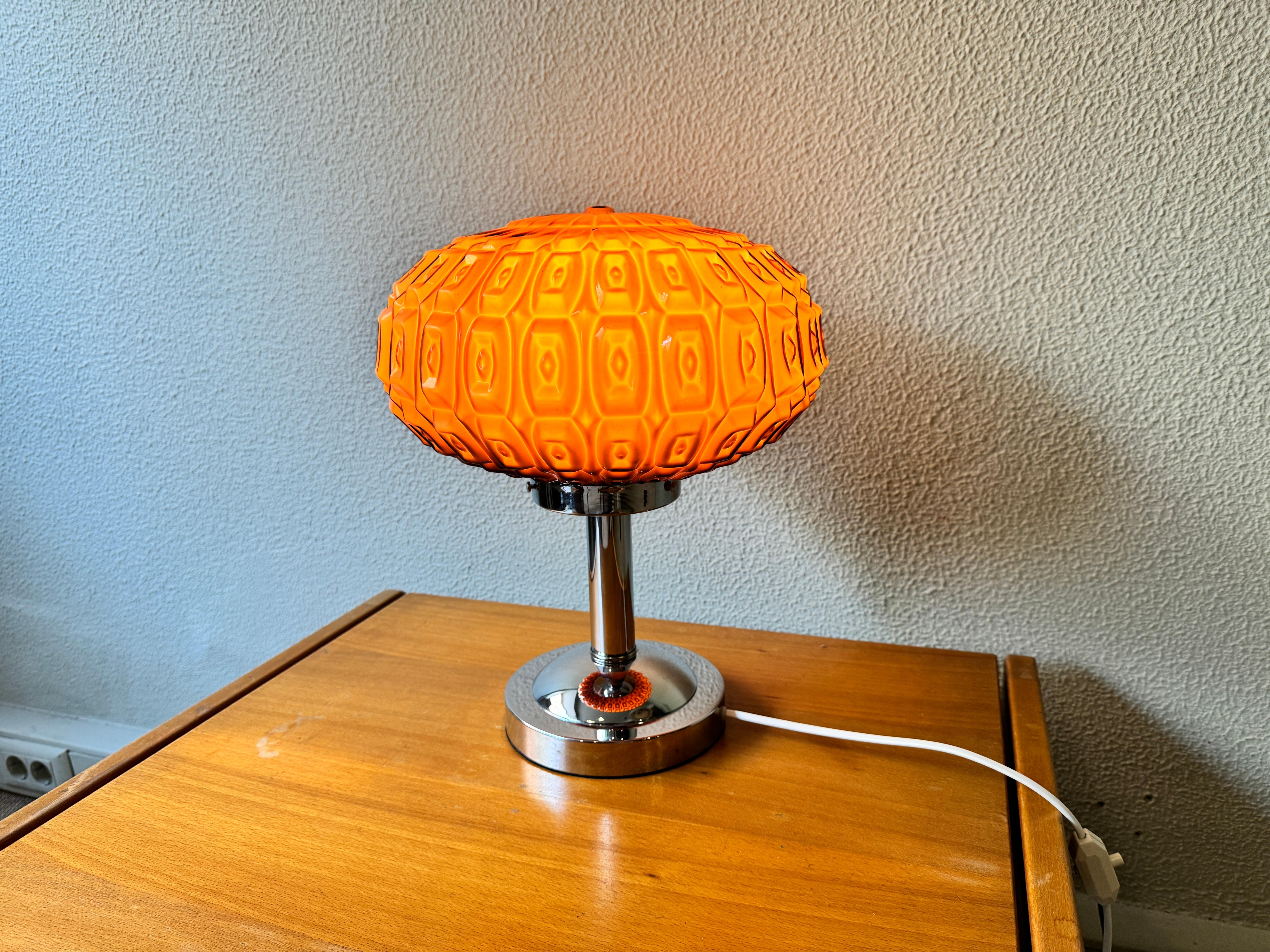 Mid-20th Century Portuguese Art Deco Table Lamp, 1940's For Sale