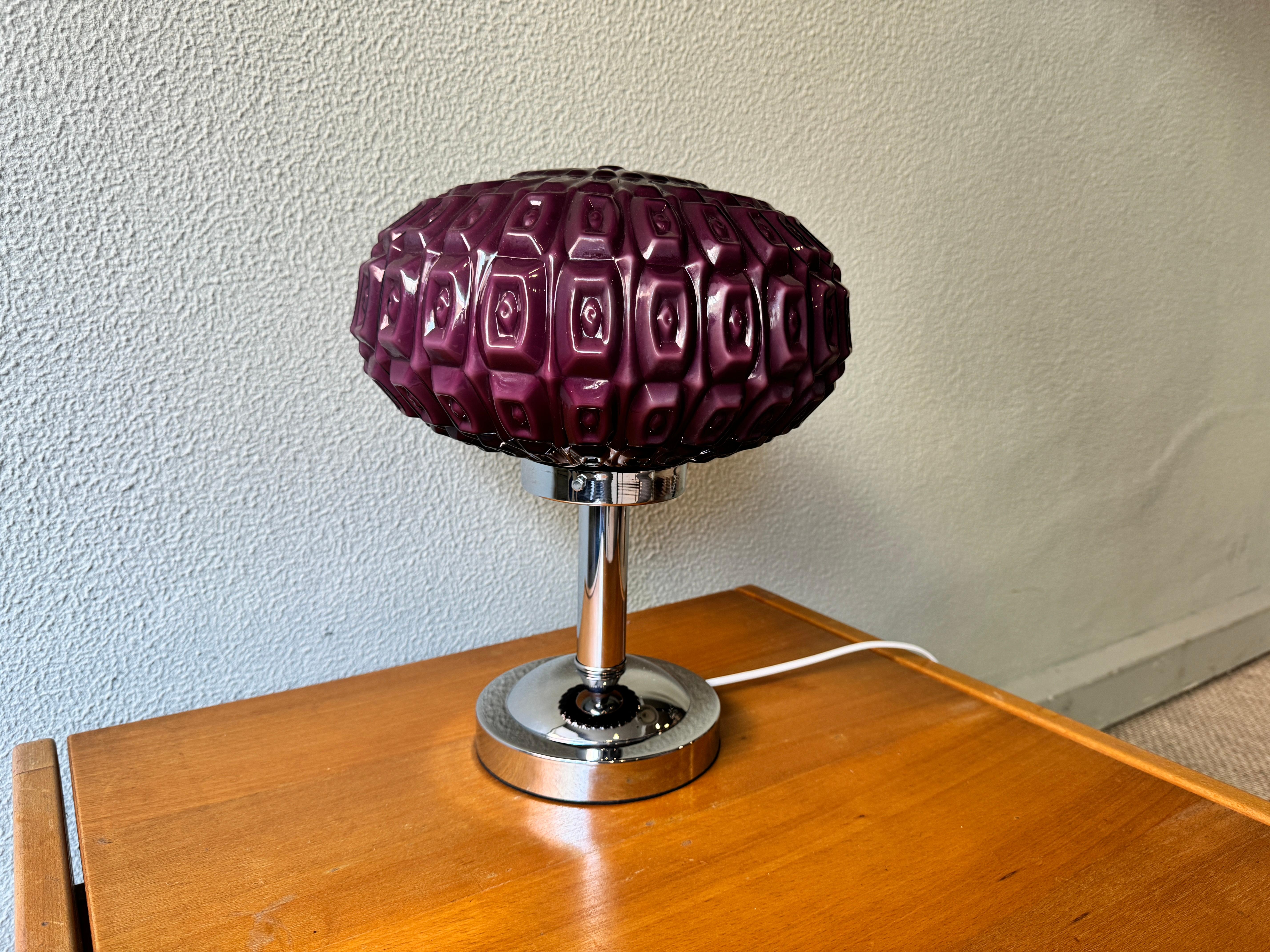 Portuguese Art Deco Table Lamp, 1940's For Sale 1