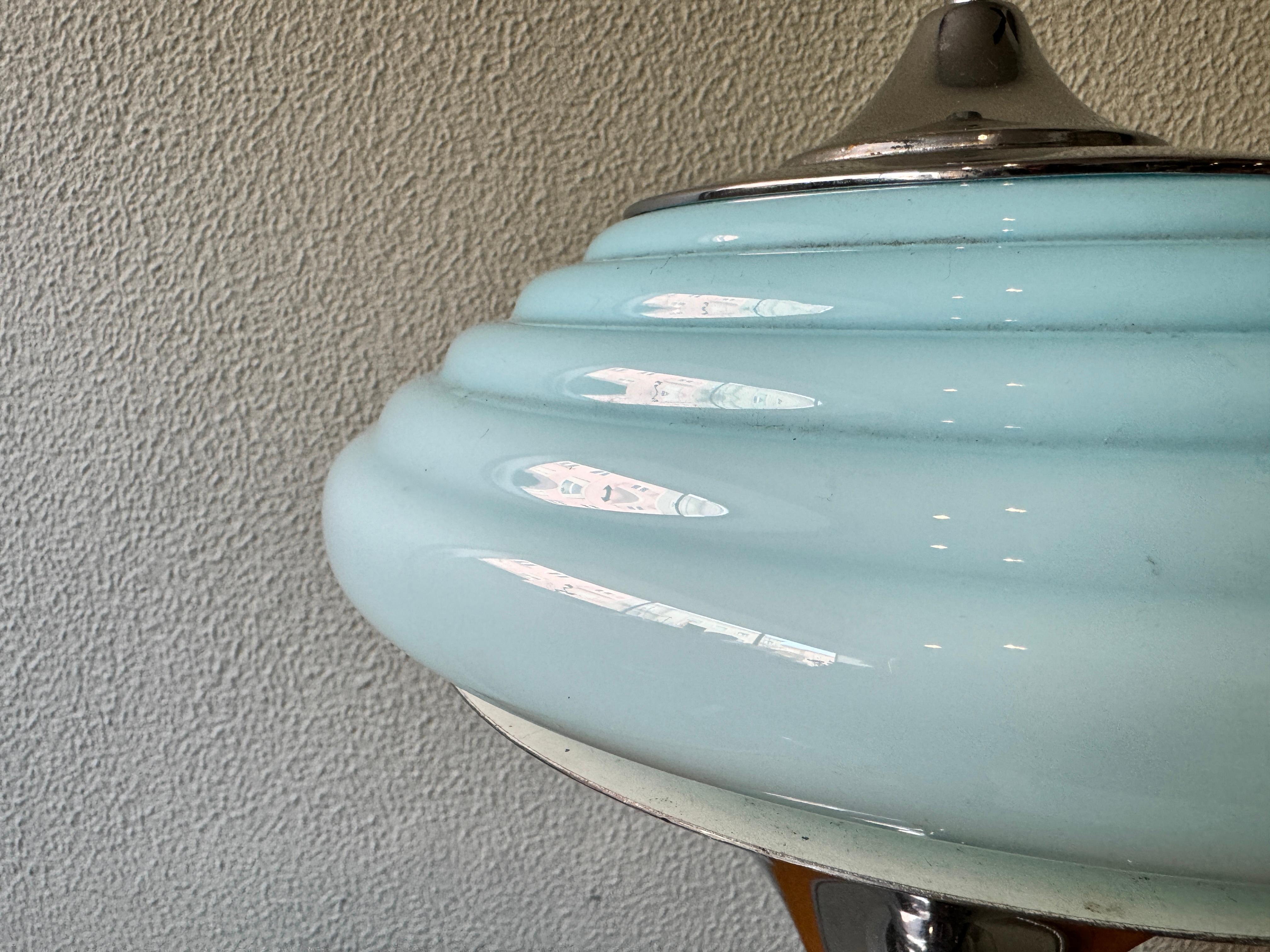 Portuguese Art Deco Table Lamp from Gaivota, 1940's For Sale 5