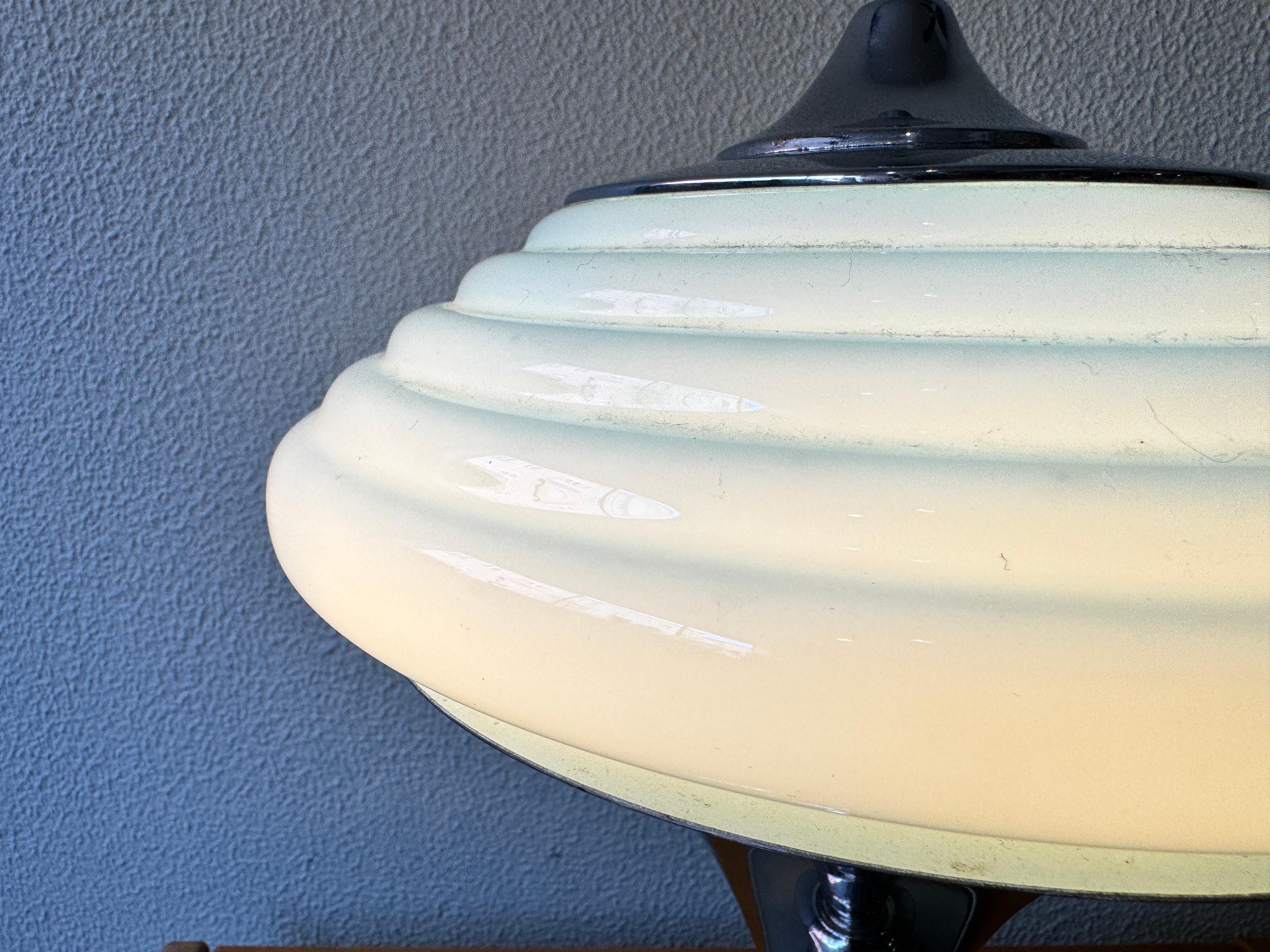 Portuguese Art Deco Table Lamp from Gaivota, 1940's For Sale 6