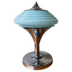 Portuguese Art Deco Table Lamp from Gaivota, 1940's