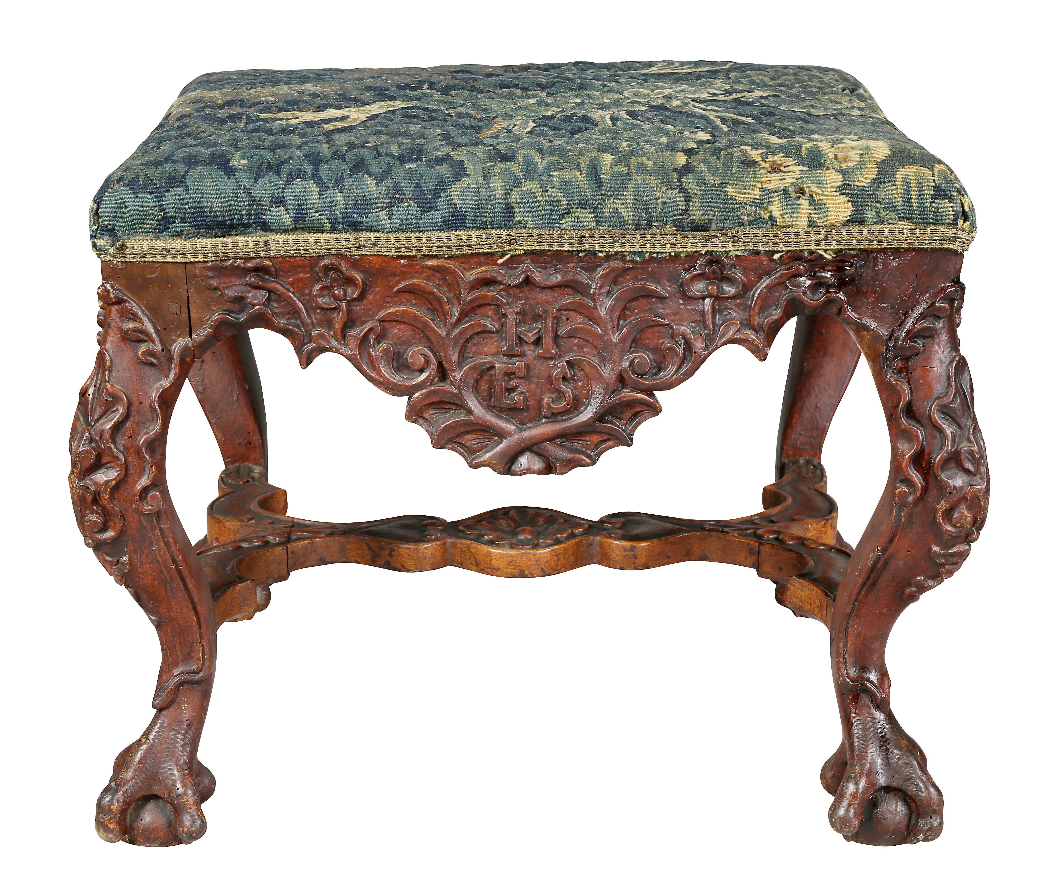 Portuguese Baroque Lacquered Bench For Sale 6