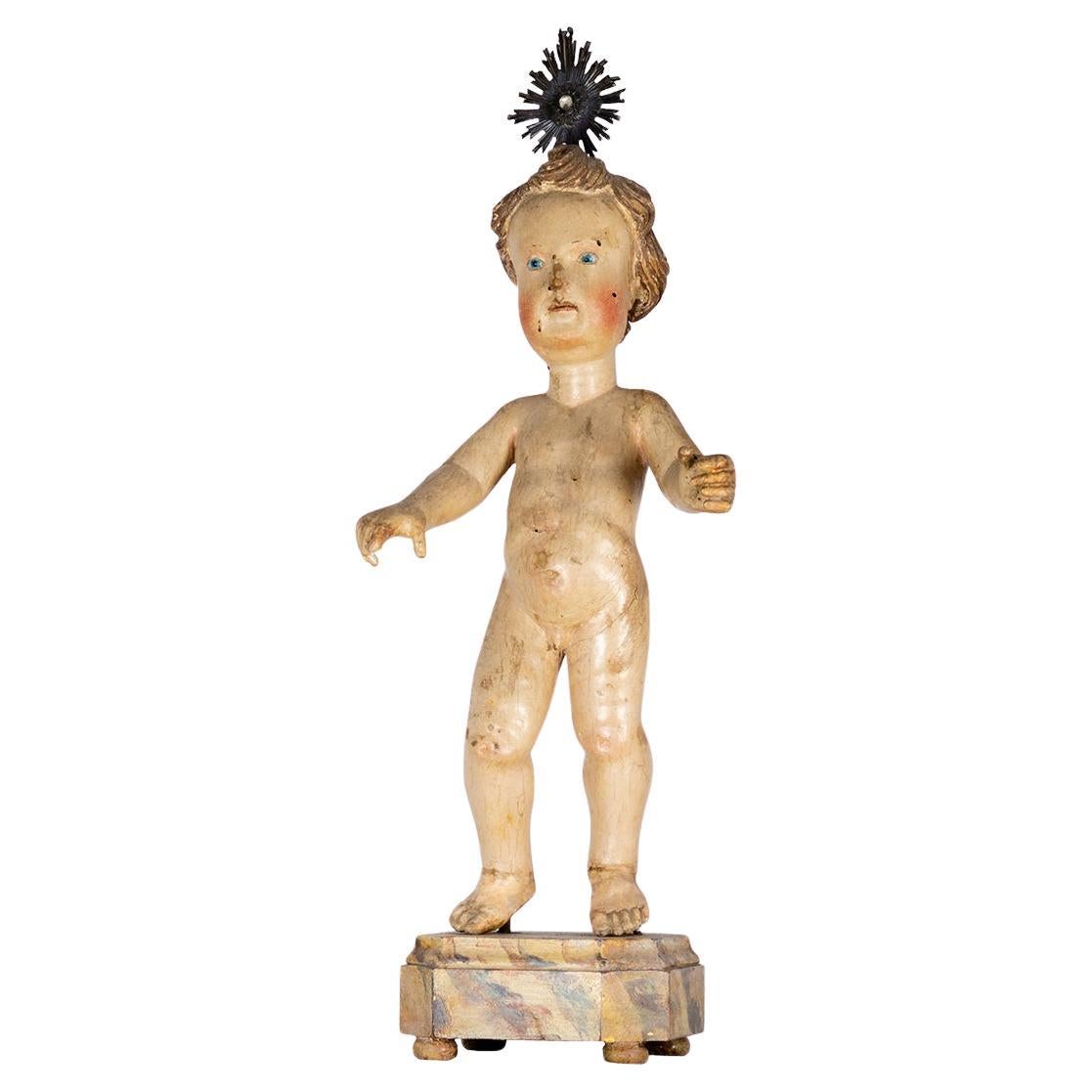 Sculpture baroque portugaise de Jésus, Art religieux, 18e siècle