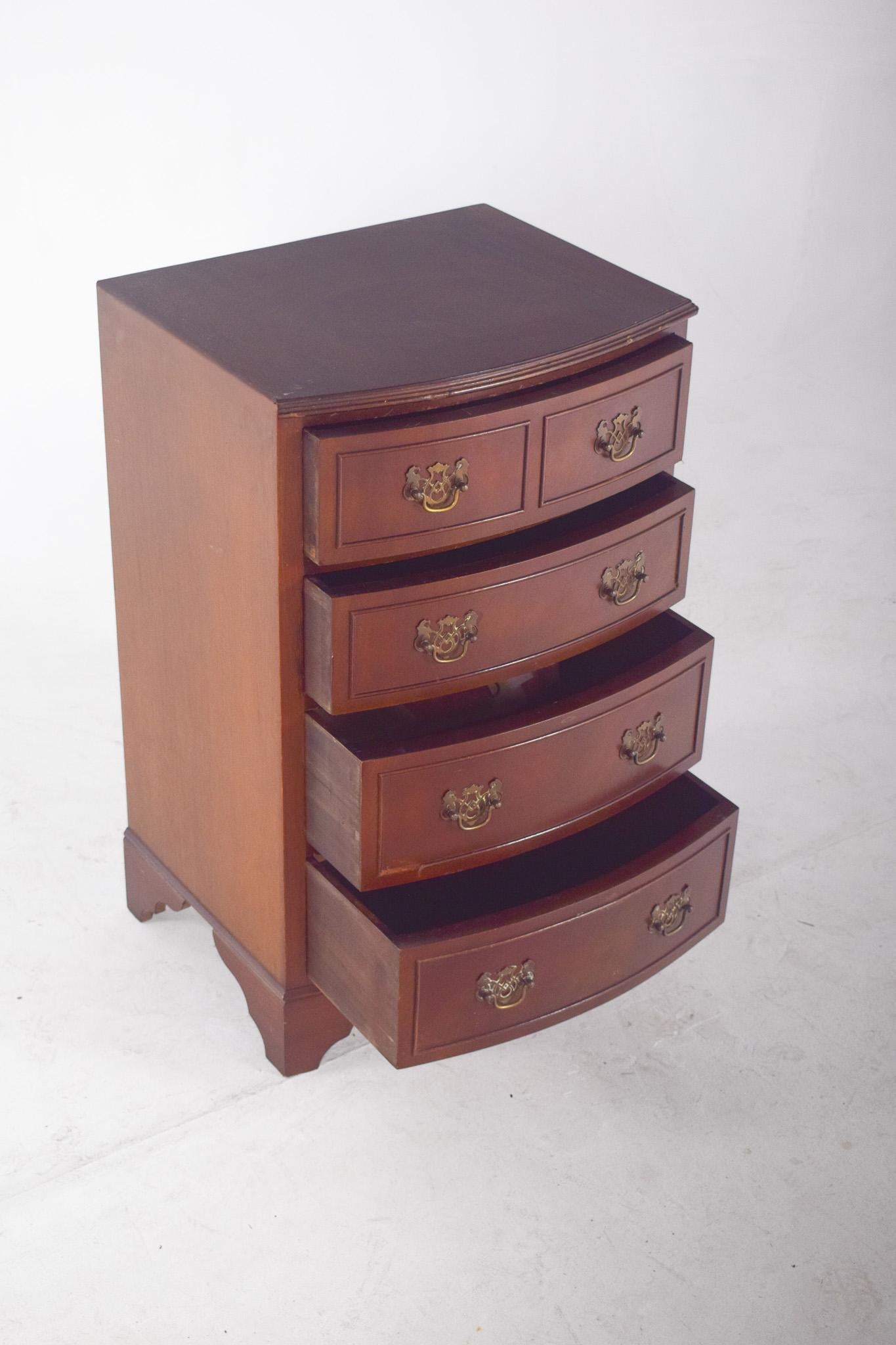 Portuguese Bedside Table with Five Drawers For Sale 1