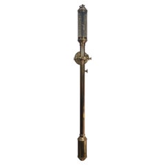 Portuguese Brass Gimbal Mounted Barometer, Nautical
