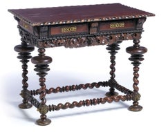 Portuguese Buffet Table 19th Century Palisander Wood