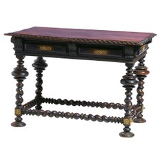 Portuguese Buffet Table 19th Century Palisander Wood