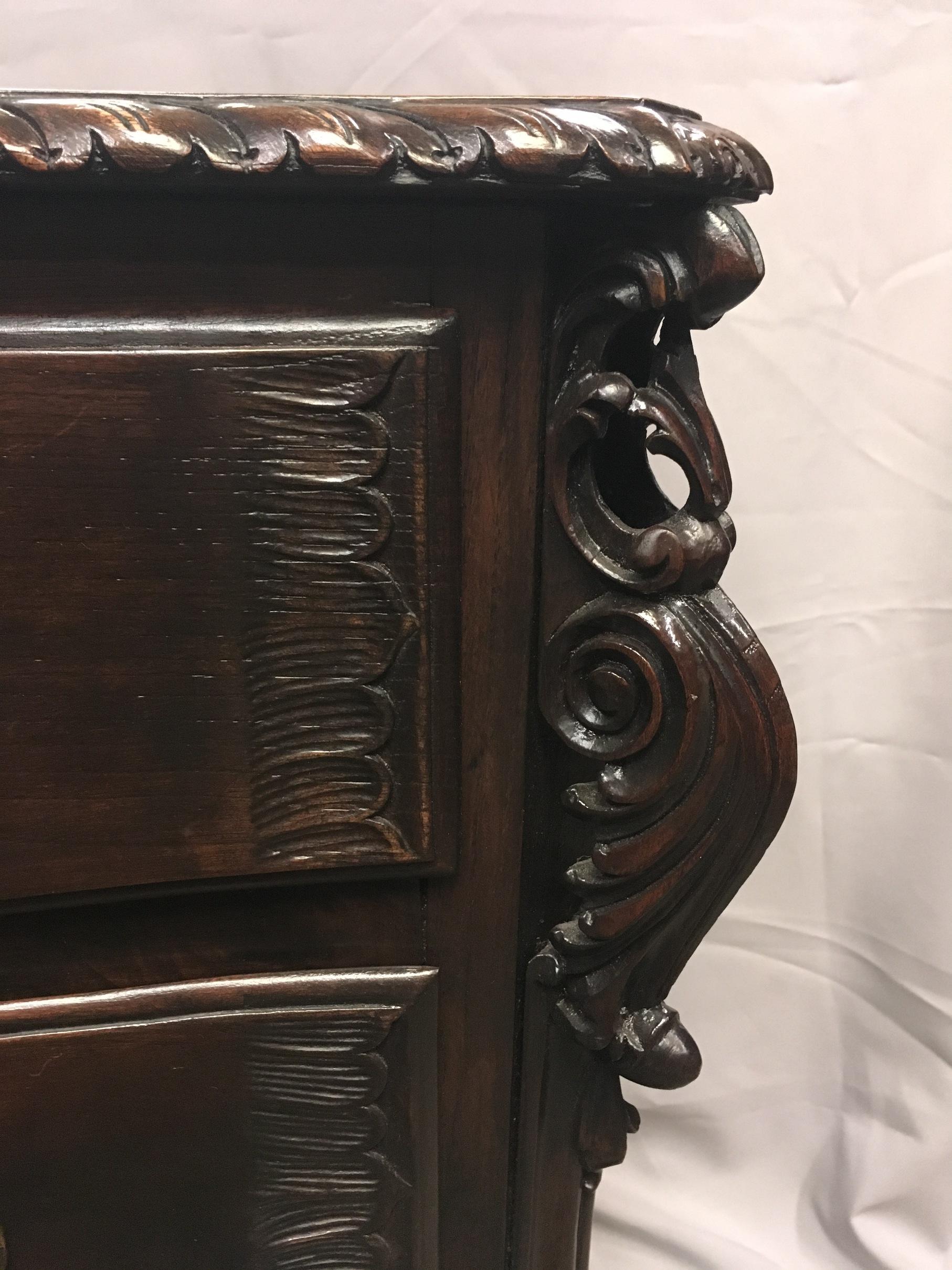 Portuguese Carved Commode, 19th Century 4