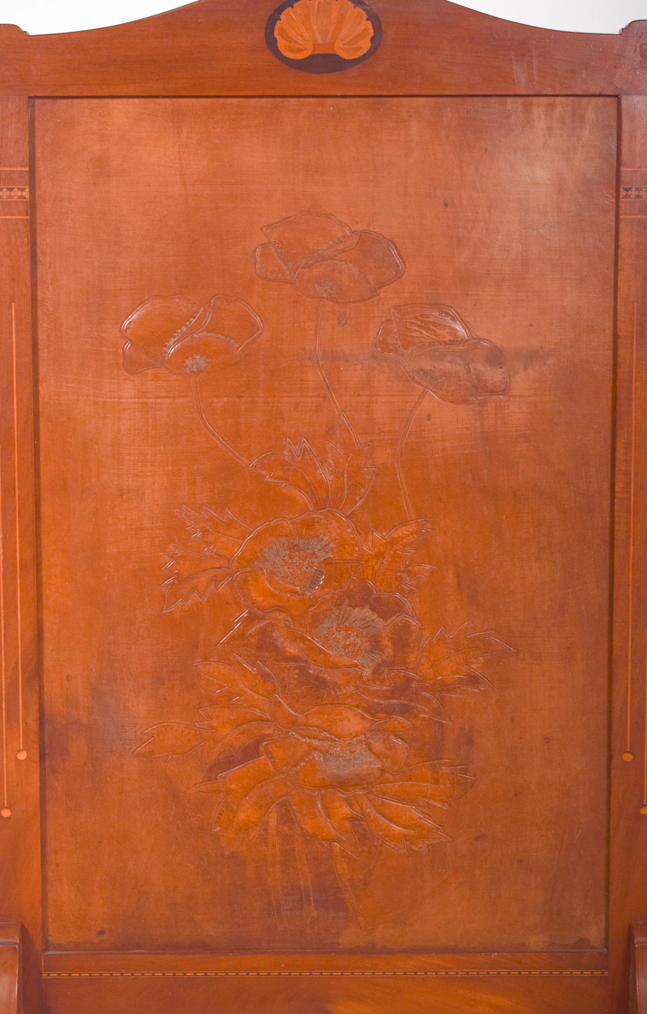 Portuguese Carved Wood Fireplace For Sale 1