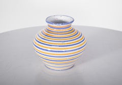 Portuguese Ceramic Vase C. Vieira, S. Miguel, Açores