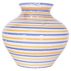 Vase en céramique portugaise C.I.C., S. Miguel, Açores