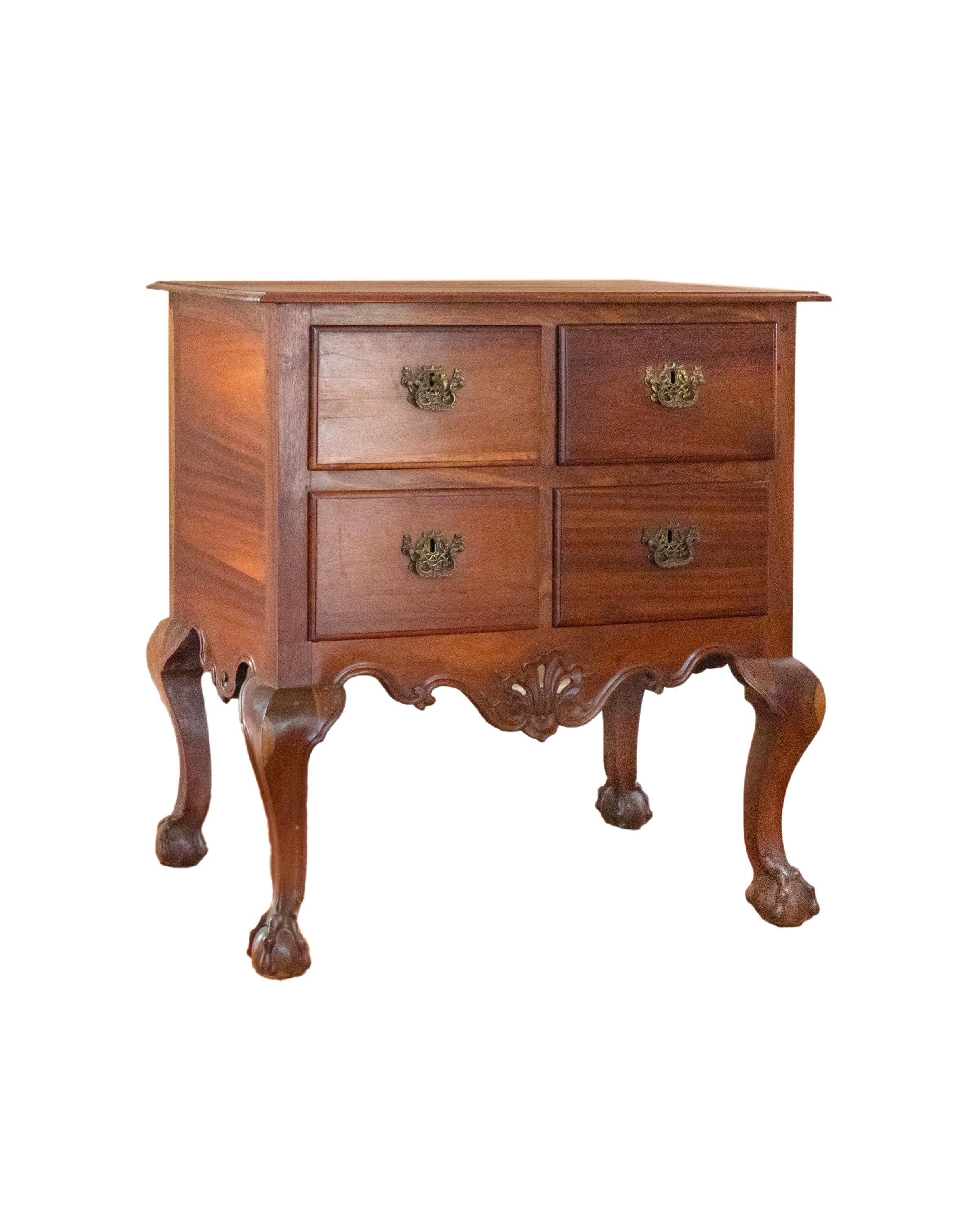 Hand-Crafted Portuguese Chest of Drawers, 19th Century For Sale