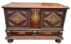 Portuguese Chest with Two Drawers 19th Century