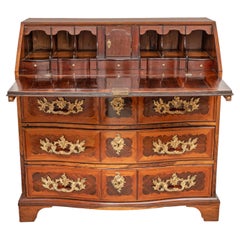 Portuguese D. José I Period Marquetry Secretary Chest in Rosewood