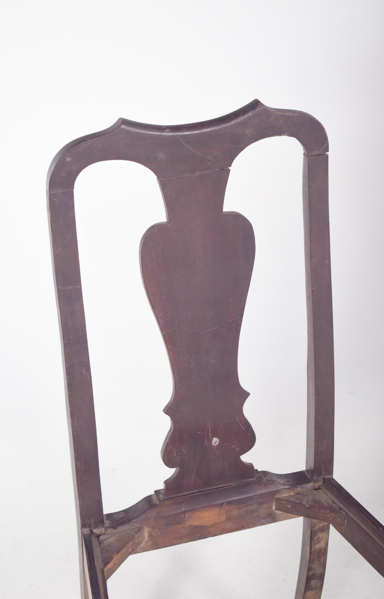 Chaise de salle à manger portugaise D. A Style État moyen - En vente à Lisboa, Lisboa