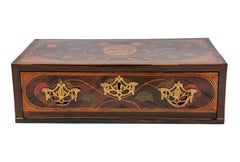 Portuguese D. Maria I Period Inlaid Rosewood Desk Drawer, Late 18th Century