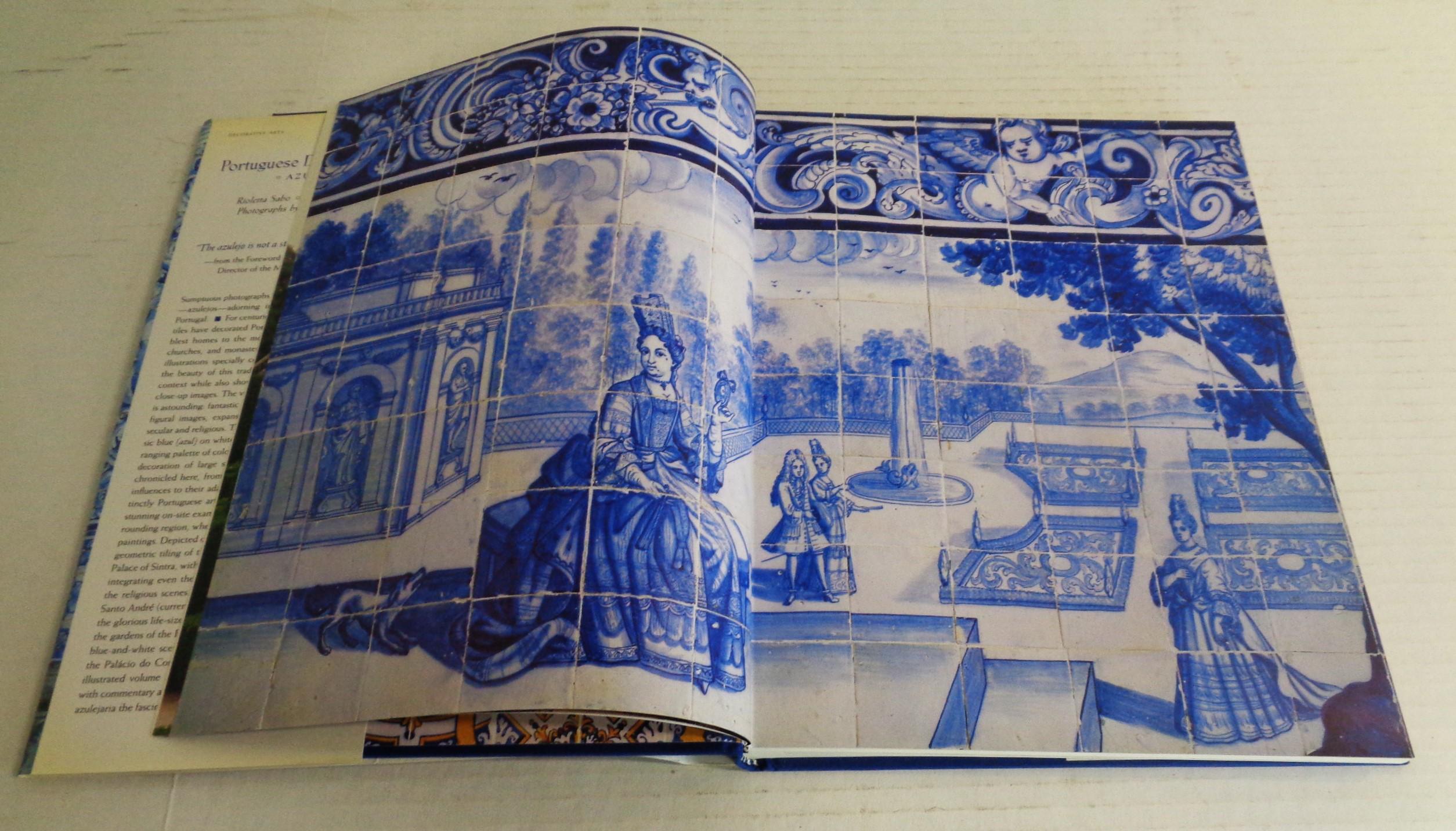 Tiles décoratifs portugais Azulejos - Sabo & Palcato - 1998 Abbeville - 1st Ed. en vente 1