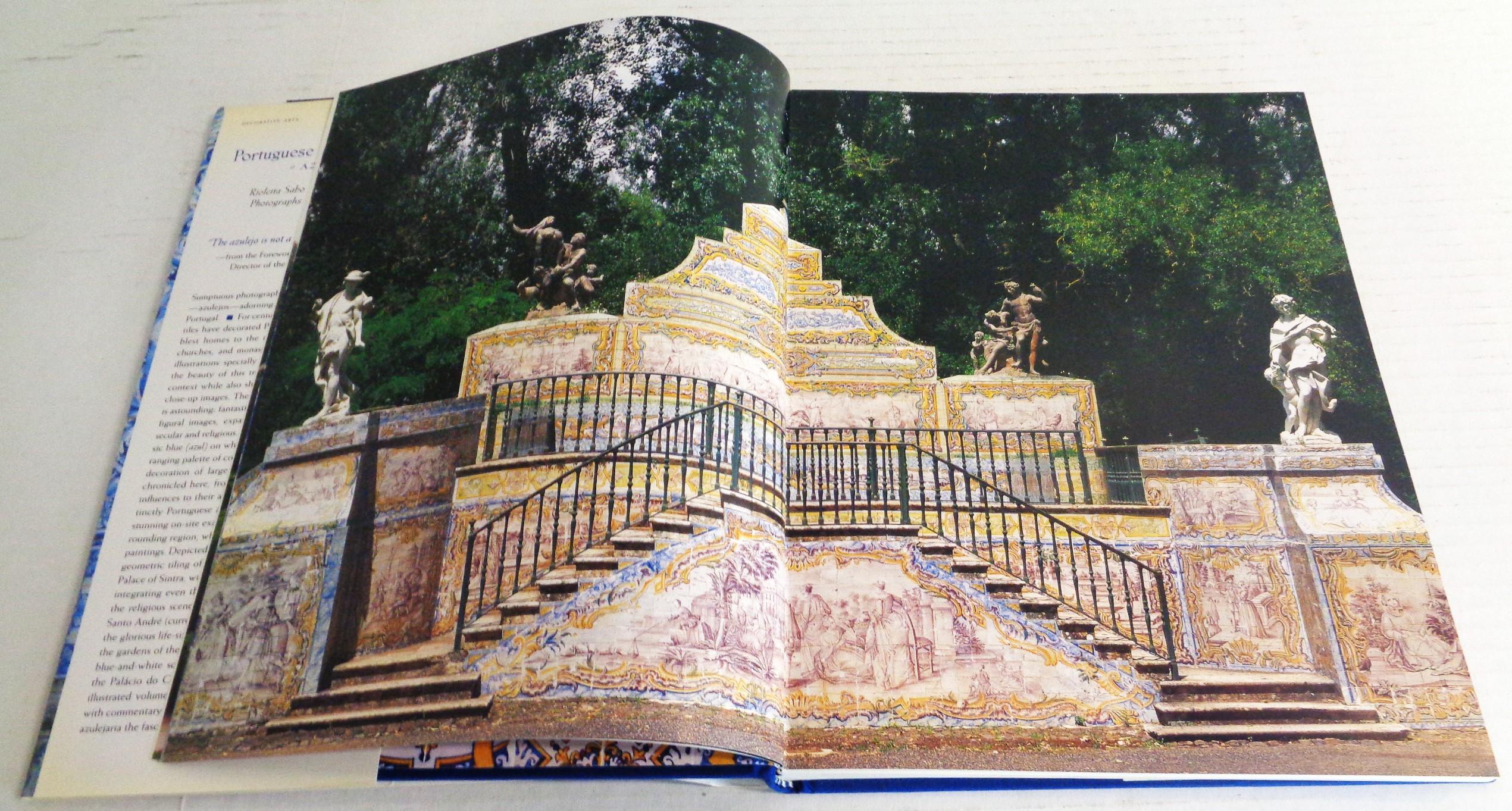 Tiles décoratifs portugais Azulejos - Sabo & Palcato - 1998 Abbeville - 1st Ed. en vente 2