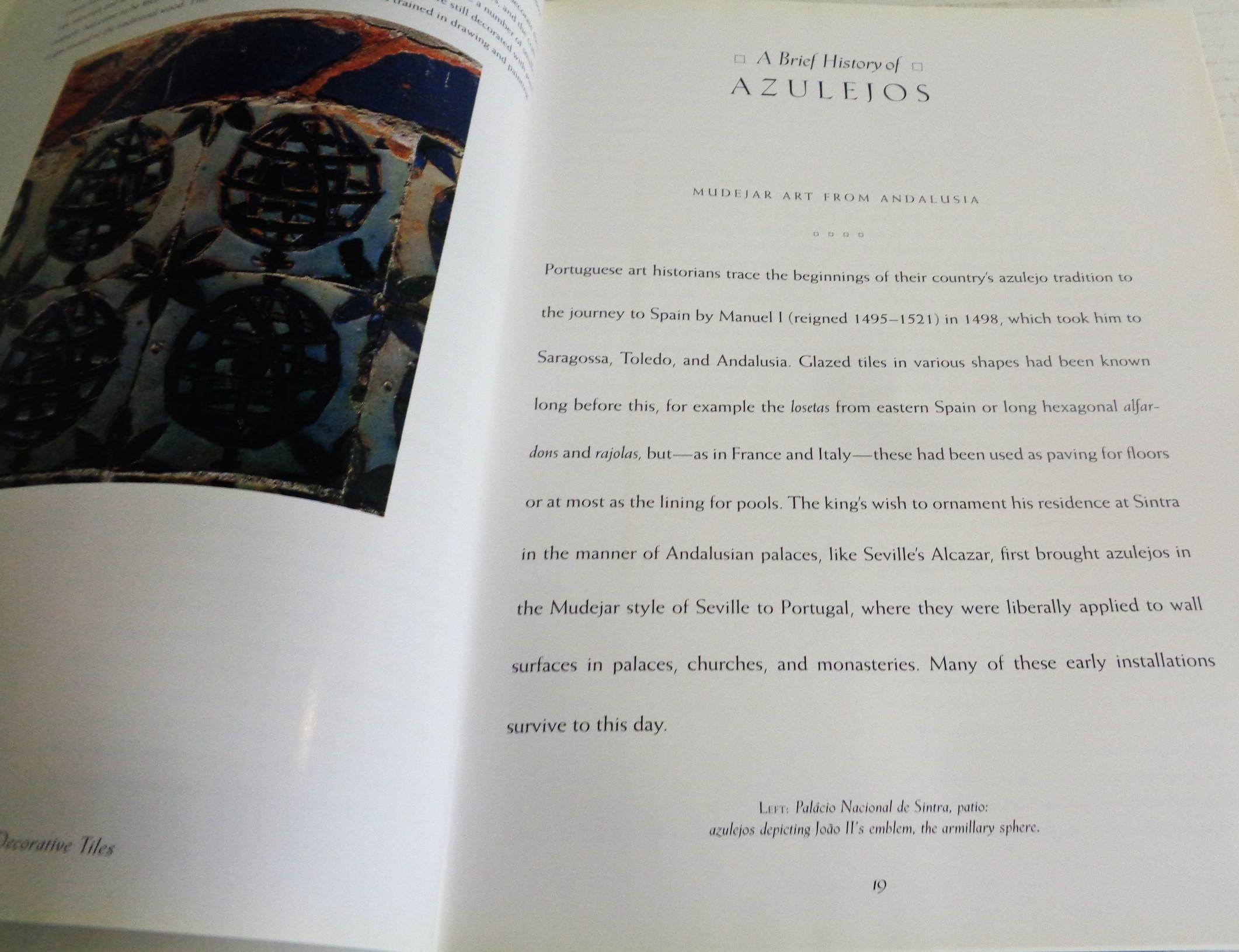 Tiles décoratifs portugais Azulejos - Sabo & Palcato - 1998 Abbeville - 1st Ed. en vente 4