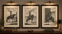 Portuguese Dressage & Piaffe Engravings — Classical Horsemanship, 1790