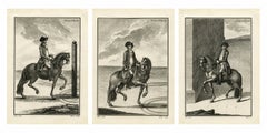 Portuguese Dressage & Piaffe Engravings — Classical Horsemanship, 1790